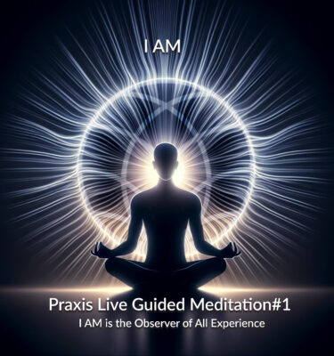 Praxis Live Guided Meditation #1 ~ I AM is the Observer of All Experience